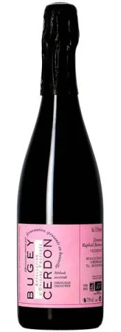 Bottle of Raphaël Bartucci Bugey Cerdonwith label visible