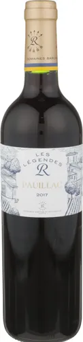 Bottle of Barons de Rothschild (Lafite) Légende (R) Pauillacwith label visible
