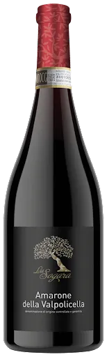 Bottle of La Sogara Amarone della Valpolicellawith label visible