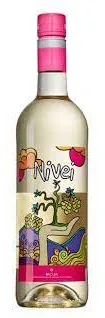 Bottle of Nivarius Nivei Blancowith label visible