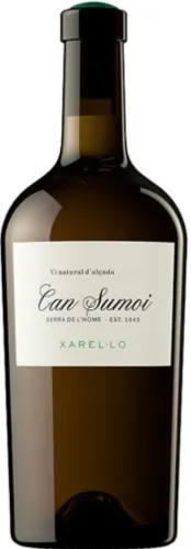 Bottle of Can Sumoi Xarel-Lowith label visible