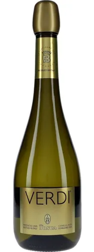 Bottle of Bosca Verdi Spumantewith label visible