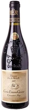 Bottle of Domaine Font de Michelle - Gonnet Père & Fils Cuvée Etienne Gonnet Châteauneuf-du-Pape Rougewith label visible