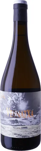 Bottle of Celler Frisach Vernatxa Blancawith label visible
