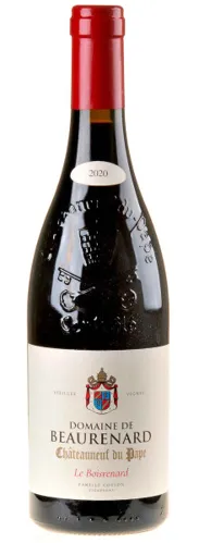 Bottle of Domaine de Beaurenard Châteauneuf-du-Pape Boisrenardwith label visible