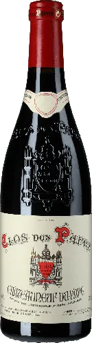 Bottle of Clos des Papes (Paul Avril) Châteauneuf-du-Papewith label visible