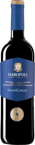 Bottle of Garofoli Rosso Conero Piancardawith label visible