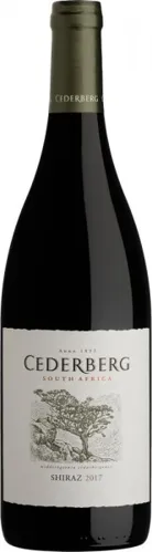 Bottle of Cederberg Shiraz from search results