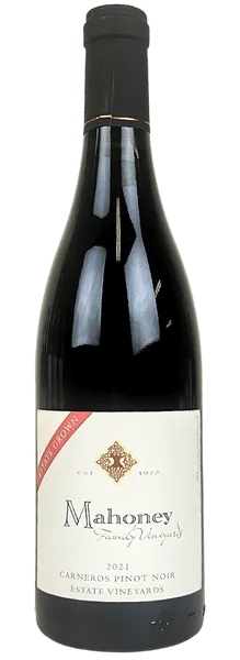 Bottle of Mahoney Vineyards Pinot Noir from search results