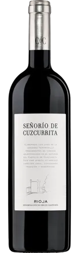 Bottle of Castillo de Cuzcurrita Señorío de Cuzcurrita Riojawith label visible