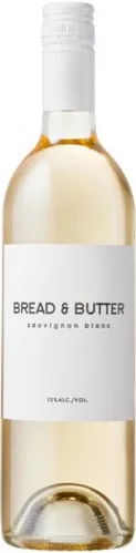 Bottle of Bread & Butter Sauvignon Blancwith label visible