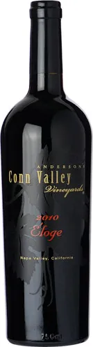 Bottle of Anderson's Conn Valley Vineyards Élogewith label visible
