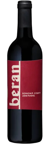Bottle of Beran Sonoma County Zinfandel from search results