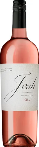 Bottle of Josh Cellars Roséwith label visible
