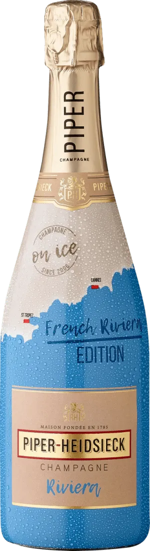 Bottle of Piper-Heidsieck French Riviera Edition Champagne from search results