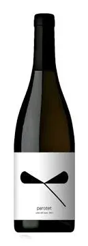 Bottle of Celler del Roure Parotetwith label visible
