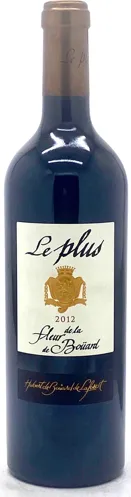 Bottle of Château La Fleur de Boüard Le Plus de La Fleur de Boüard Lalande-de-Pomerolwith label visible