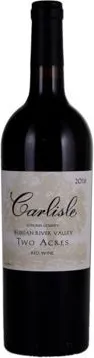 Bottle of Carlisle Two Acres Red Blend from search results