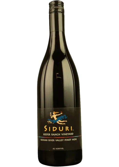 Bottle of Siduri Keefer Ranch Vineyard Pinot Noir from search results