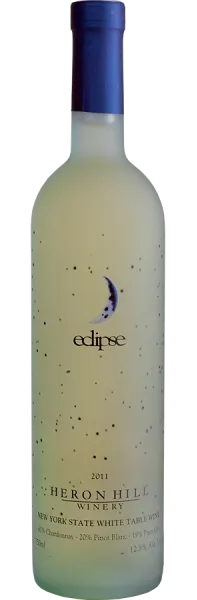 Bottle of Heron Hill Eclipse Whitewith label visible