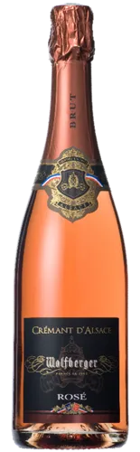 Bottle of Wolfberger Crémant d'Alsace Brut Rosé from search results