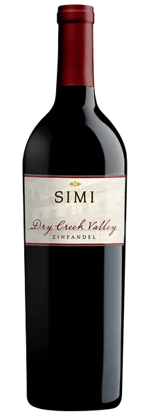 Bottle of SIMI Sonoma County Zinfandel from search results