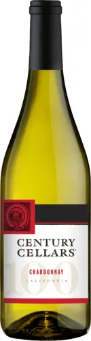 Bottle of Century Cellars Chardonnaywith label visible