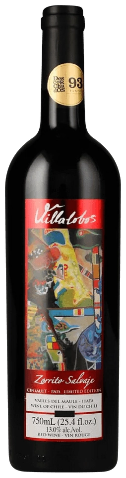 Villalobos Zorrito Salvaje Cinsault - Pais Limited Edition