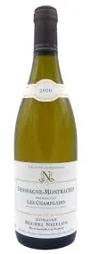 Bottle of Domaine Michel Niellon Chassagne-Montrachet 1er Cru 'Les Champgains' Blancwith label visible