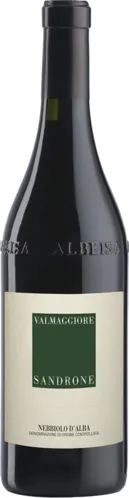 Bottle of Sandrone Nebbiolo d’Alba Valmaggiorewith label visible