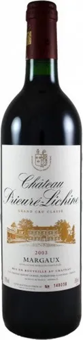 Bottle of Château Prieuré-Lichine Margaux (Grand Cru Classé) from search results