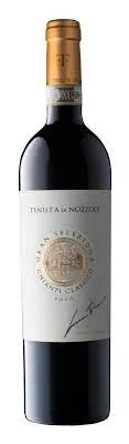 Bottle of Tenuta di Nozzole Chianti Classico Gran Selezionewith label visible