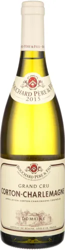 Bottle of Bouchard Père & Fils Corton-Charlemagne Grand Cru Blancwith label visible