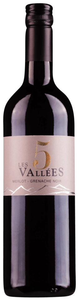 Les 5 Vallées Merlot - Grenache Noir