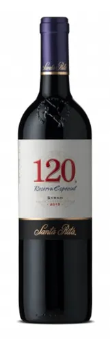 Bottle of Santa Rita 120 Reserva Especial Syrah from search results