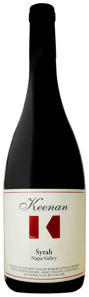 Bottle of Keenan Syrah from search results