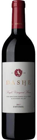 Bottle of Dashe Todd Brothers Ranch Old Vines Zinfandel from search results