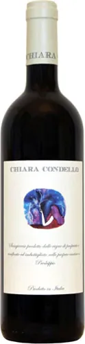 Bottle of Chiara Condello Rossowith label visible