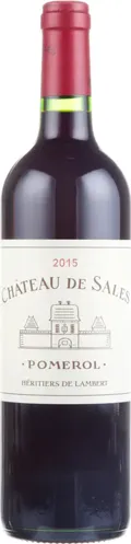 Bottle of Château de Sales Pomerol from search results