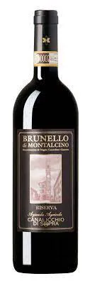 Bottle of Canalicchio di Sopra Brunello di Montalcino Riserva from search results