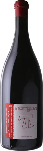 Bottle of Jean Foillard Morgon Cuvée 3.with label visible