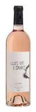 Bottle of Clos de l'Ours L'Accent Roséwith label visible