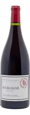 Bottle of Domaine Marquis d'Angerville Bourgogne Pinot Noirwith label visible