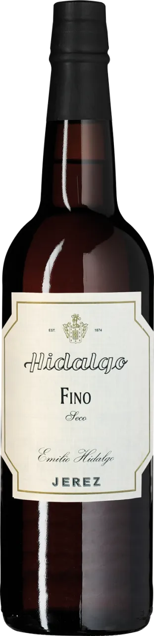 Bottle of Emilio Hidalgo Hidalgo Fino Sherry (Seco) from search results