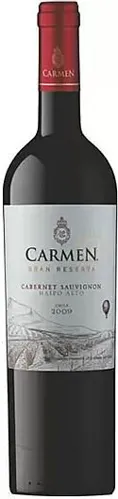 Bottle of Carmen Gran Reserva Cabernet Sauvignon from search results