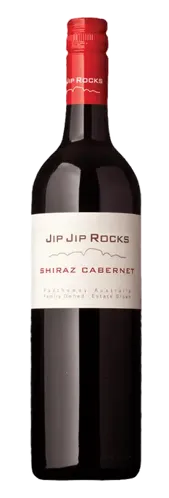 Bottle of Jip Jip Rocks Shiraz - Cabernetwith label visible