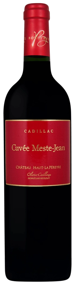 Olivier Cailleux Château Haut-La Péreyre Cuvée Meste-Jean Cadillac Côtes de Bordeaux