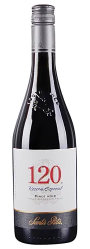 Bottle of Santa Rita 120 Reserva Especial Pinot Noir from search results