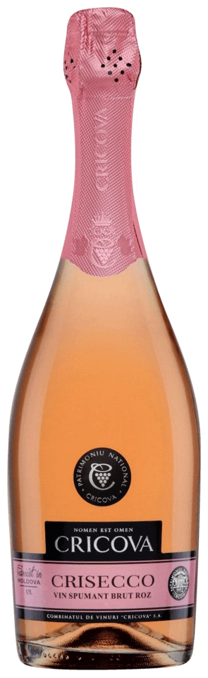 Cricova Crisecco Spumante Brut Roz
