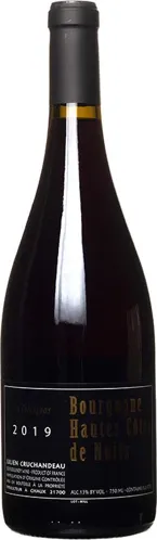 Bottle of Cruchandeau Les Valançons Bourgogne Hautes-Côtes de Nuitswith label visible